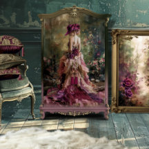 Portrait Women Decoupage