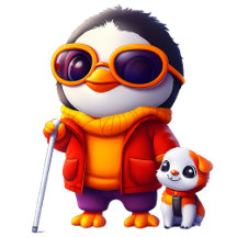 Penguin Traveler Sticker Collection