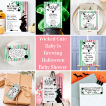 A Wicked Cute Baby Is Brewing Girl Baby Shower