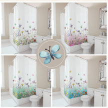 Wildflowers and butterflies