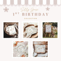 Wildflower Silly Goose 1st Birthday 