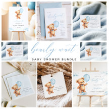 We can bearly Wait Baby Shower