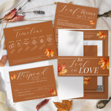 Be Leaf In Love Fall Wedding