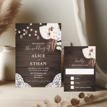 Rustic Summer Boho Tropical Dried Palm Wedding