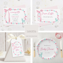 Merry Little Christmas Baby Girl Shower