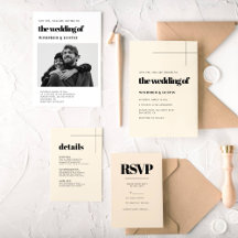 Simple, elegant & chic wedding