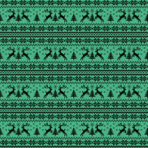 Christmas Sweater Looking Reindeer Collection 