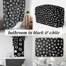 Bathroom in Black & White
