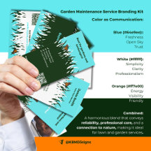 Garden Maintenance Service Marketing Items
