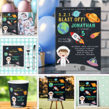 Space Astronaut Children's Birthday