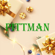 Pittman Name T-Shirt