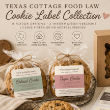 Texas Cottage Food Labels