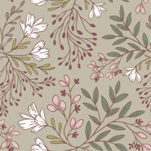 Floral Meadow Dreams wallpaper