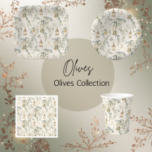 Elegant Olive & Lantern Party Collection
