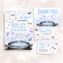 Oh Sheet It's a Boo-y Halloween Baby Shower   BS31