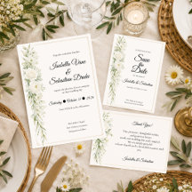 Timeless Ivory Floral Elegance Wedding