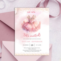 MIX - Tutu dress ballerina girl Baby Shower