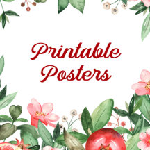 Framed Fruits of the Spirit Poster 