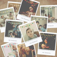 Instant Photo Chrismukkah Cards