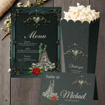 Elegant and romantic vintage design.