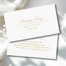 Elegant Script Salon Business Collection