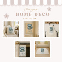 Catch of the Day Coastal Monogram 