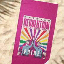 VINTAGE PRIDE BEACH TOWELS