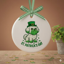Funny Shih Tzu St.Patrick's Day