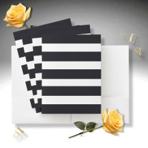 Black And White Striped Collection