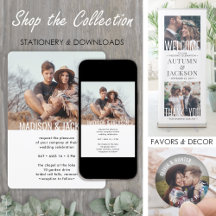 Wedding Celebration • Simple Modern Typography