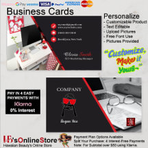 Business Cards - Office (Customizable)