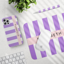 Purple Stripes - Home Decor Collection