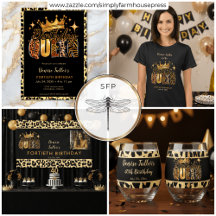 Fun Leopard Birthday Queen Forty Birthday