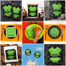 "We've Created A Monster" Halloween Baby Shower