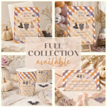 A Little Boo Halloween Clothesline Baby Shower
