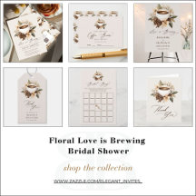 Floral Love is Brewing Bridal Shower
