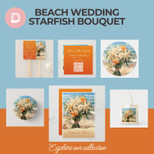 Beach Wedding Starfish Bouquet