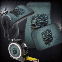 The Flame of Life: A Skull Design