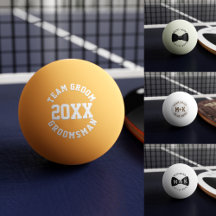 Ping Pong Ball Wedding Favors