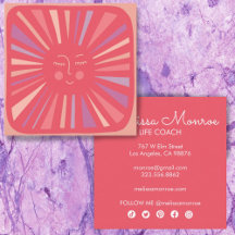 Boho Business Cards
