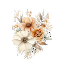 Terracotta And Cream Floral Arch Wedding Suite