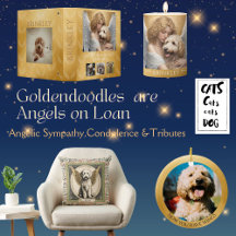 Golden Doodles Sympathy and Memorial Cards Gifts