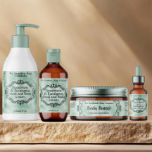 Soap and Cosmetics Labels with a Vintage Frame