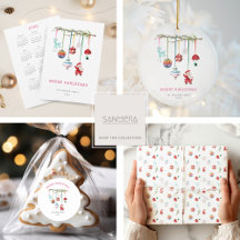 Colorful Little Merry Christmas