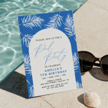 Summer Birthday Party Invitation Collection