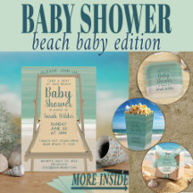 Take a Seat At Our Beach Baby Shower