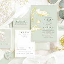 Sage Green Wildflowers Collection
