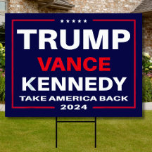 Trump Vance Kennedy Take America Back Again