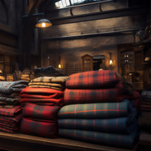 Scottish Plaid Tartan Fabrics 2