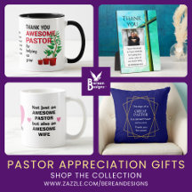 PASTOR APPRECIATION Thank You Christian Gift Ideas
